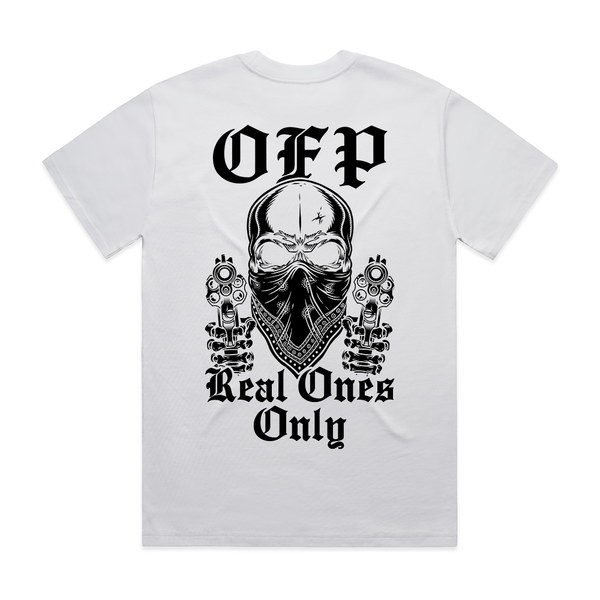 OFP (Real Ones Only) Tee - White